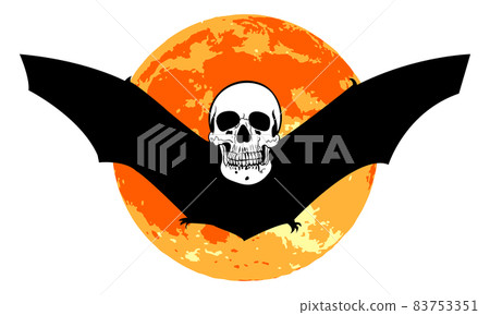 Skull bat Halloween Skull bat Halloween 83753351