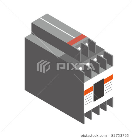 Magnetic contactor isometric Magnetic contactor isometric 83753765