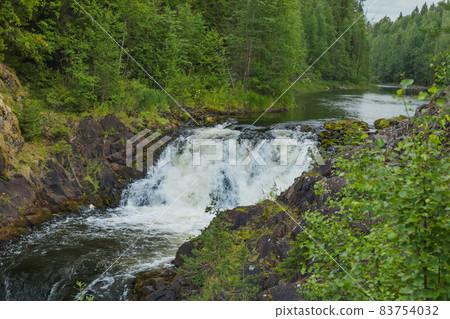 Kivach waterfall in Karelia Russia 83754032