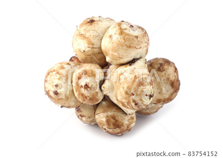 Jerusalem artichoke isolated on white Jerusalem artichoke isolated on white 83754152