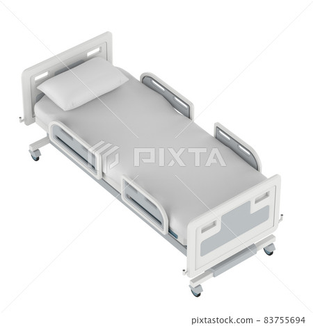 electric hospital bed isolated 83755694