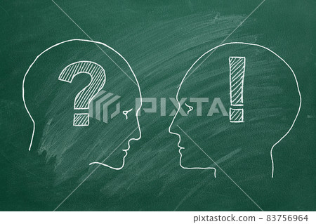 Answer to question. Illustration on greenboard Answer to question. Illustration on greenboard 83756964