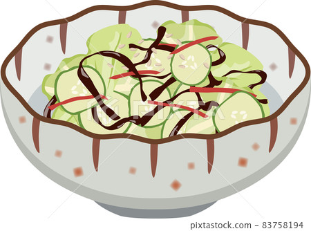 日式鹽漬海帶白菜小碗 日式鹽漬海帶白菜小碗 83758194