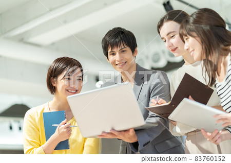 Business image team project office worker shooting cooperation: WEEK Shibadaimon (Sun Frontier Fudousan) Business image team project office worker shooting cooperation: WEEK Shibadaimon (Sun Frontier Fudousan) 83760152