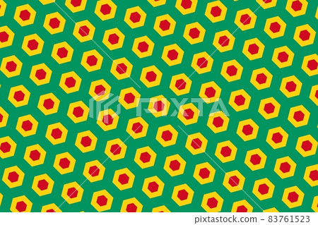 Simple geometric pattern in the colors of the national flag of Guinea Simple geometric pattern in the colors of the national flag of Guinea 83761523