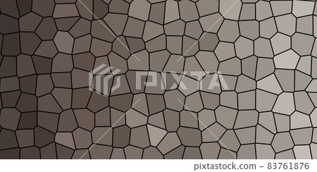 Multicolored abstract geometric background. Polygonal, mosaic pattern. 83761876