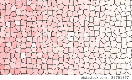 Multicolored abstract geometric background. Polygonal, mosaic pattern. 83761877
