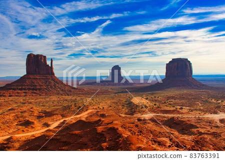 Navajo sanctuary enshrined on the red earth 83763391