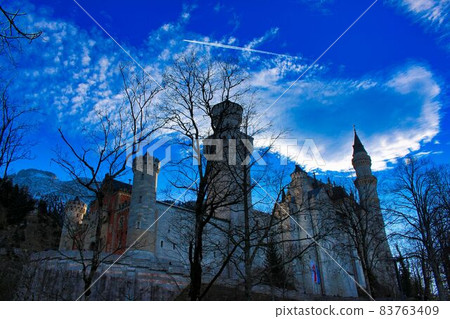 死樹、藍天和城堡 83763409
