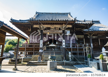 [No. 5 Fudasho] Jizoji Main Hall [88 places in Shikoku] 83768614