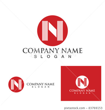 N Letter Logo Template 83769153