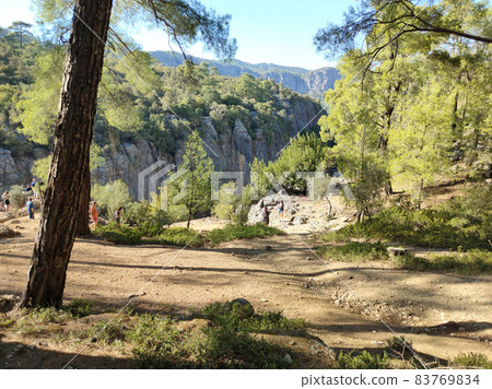 Kuzdere Canyon at Kemer Antalya Turkey Kuzdere Canyon at Kemer Antalya Turkey 83769834