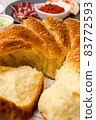 Freshly baked homemade bread 83772593