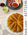 Freshly baked homemade bread 83772596