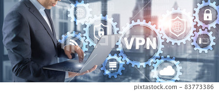 VPN virtual private network proxy and ssl concept 83773386