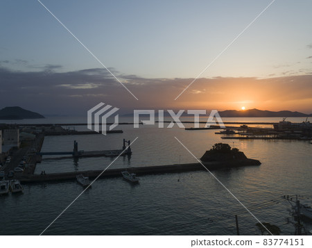 Dawn of Fukue Island, Goto City, Nagasaki Prefecture / Fukue Island, Goto, Japan Dawn of Fukue Island, Goto City, Nagasaki Prefecture / Fukue Island, Goto, Japan 83774151