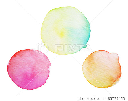 美麗的流血水彩素材 83779453