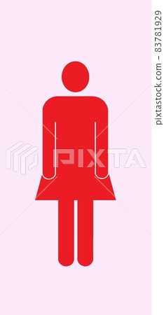 Female toilet logo 1 Female toilet logo 1 83781929