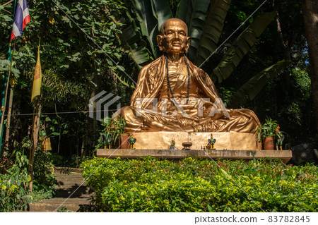 Within Wat Phra That Doi Suthep is a Buddhist temple in Chiang Mai Province Northern of Thailand.  83782845