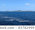 A pumice belt rushing to Ie Island, where the tattoo is located 83782999