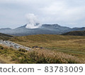 Aso Nakadake after the eruption 83783009