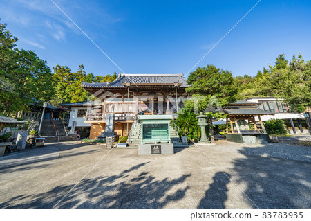 [7th Fudasho] Jurakuji Main Hall [88 places in Shikoku] 83783935