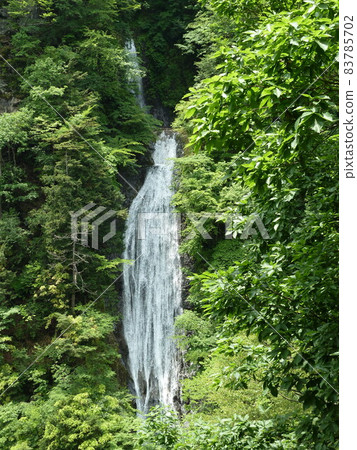 Marugami Waterfall seen from the observatory (Ogano Town, Chichibu District, Saitama Prefecture) Marugami Waterfall seen from the observatory (Ogano Town, Chichibu District, Saitama Prefecture) 83785702