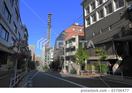 11 月新宿 307 角神坂和防衛省無線電塔荒木町 11 月新宿 307 角神坂和防衛省無線電塔荒木町 83786477