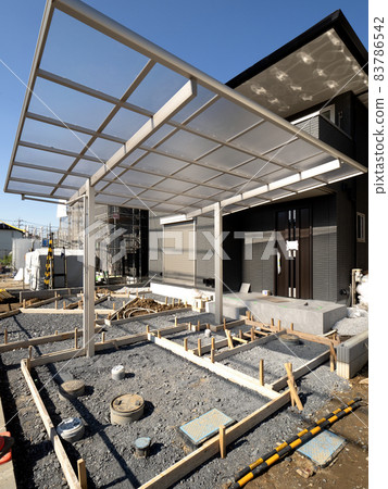 Residential garage construction Residential garage construction 83786542