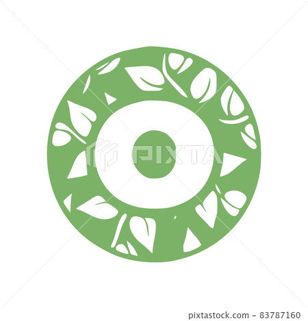Letter o natural hand drawn monogram initials Letter o natural hand drawn monogram initials 83787160