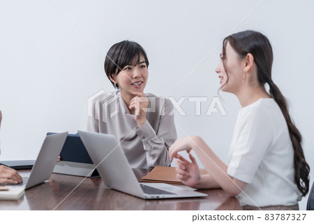 商務場景團隊對話 商務場景團隊對話 83787327