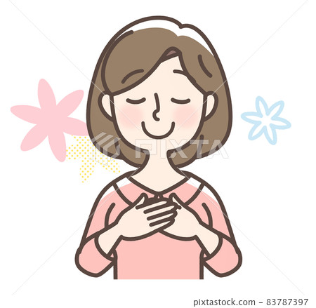 Reassuring woman Reassuring woman 83787397