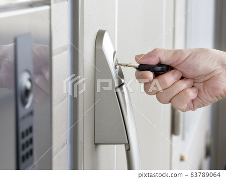 Doorphone camera and locking / unlocking 83789064