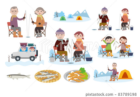 Smelt fishing leisure set 83789198