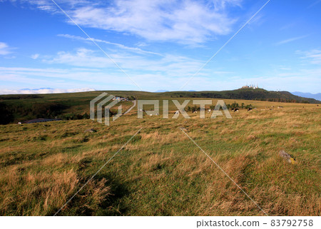Morning view of Utsukushigahara Plateau in Shinshu Morning view of Utsukushigahara Plateau in Shinshu 83792758