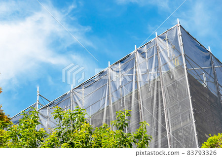 Construction site of collective housing Construction site of collective housing 83793326