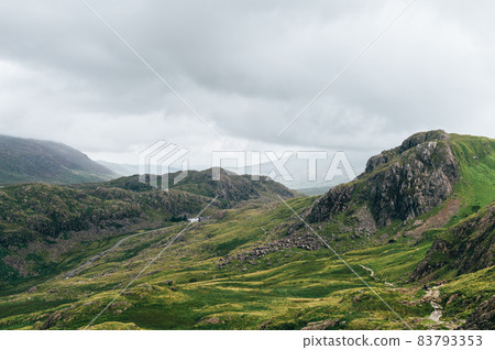 Snowdonia National Park in North Wales, UK Snowdonia National Park in North Wales, UK 83793353