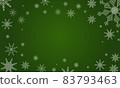 Snowflake background wallpaper night Christmas advertising banner background green 83793463