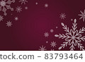 Snowflake background wallpaper night Christmas advertising banner background red 83793464