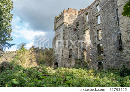 The remains of Raphoe castle in County Donegal - Ireland The remains of Raphoe castle in County Donegal - Ireland 83793525