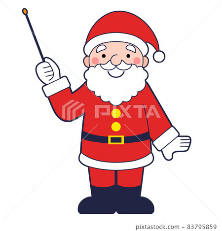 Explaining Santa Claus outline 83795859