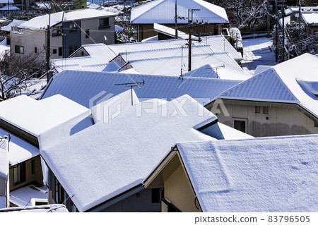 Otsu city in the snow Otsu city in the snow 83796505