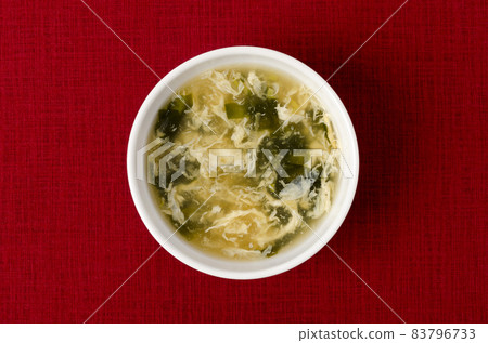 中式雞蛋裙帶菜湯 中式雞蛋裙帶菜湯 83796733