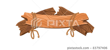 Bonded timber. Retro wooden sign, grunge texture, vector Bonded timber. Retro wooden sign, grunge texture, vector 83797406