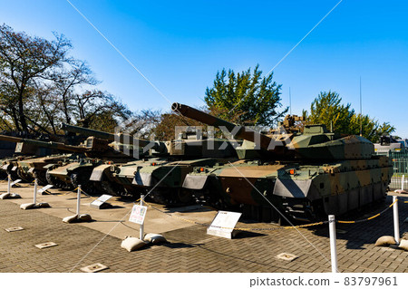 Saitama Prefecture Asaka City Ground Self-Defense Force Public Relations Center Rick-kun Land Type 10 Tank 83797961