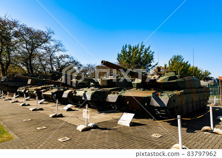 Saitama Prefecture Asaka City Ground Self-Defense Force Public Relations Center Rick-kun Land Type 10 Tank 83797962
