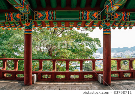 Sebyeonggwan Government Office Korean traditional architecture in Tongyeong, Korea 83798711