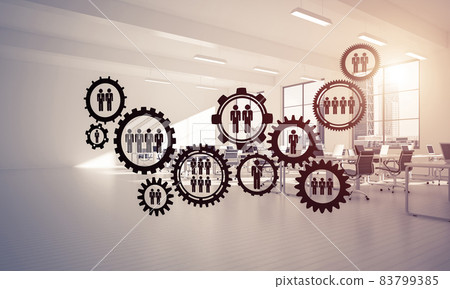 Networking and wireless connection as concept for effective modern business Networking and wireless connection as concept for effective modern business 83799385