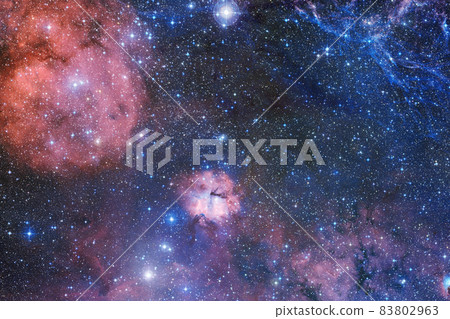 Endless universe. Elements of this image furnished by NASA. 83802963