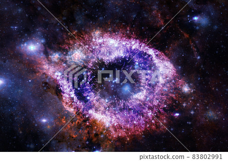 Starfield. Elements of this image furnished by NASA 83802991